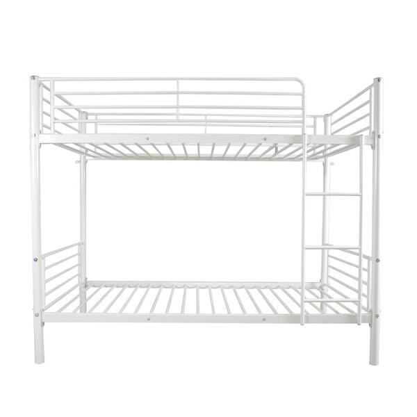 Winado White Twin Bunk Bed for Kids Daybed