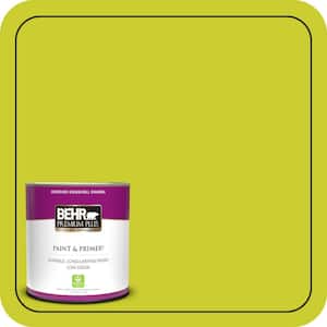 1 qt. #S-G-400 Lime Pop Eggshell Enamel Low Odor Interior Paint & Primer