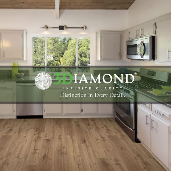 Hancock 20 MIL x 7 in. W x 48 in. L Click Lock Waterproof Rigid Core Luxury Vinyl Plank Flooring (23.64 sq. ft./case)