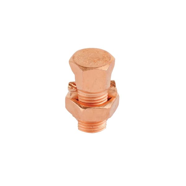Commercial Electric 6 AWG to 2 AWG Copper Split Clamp Bolt