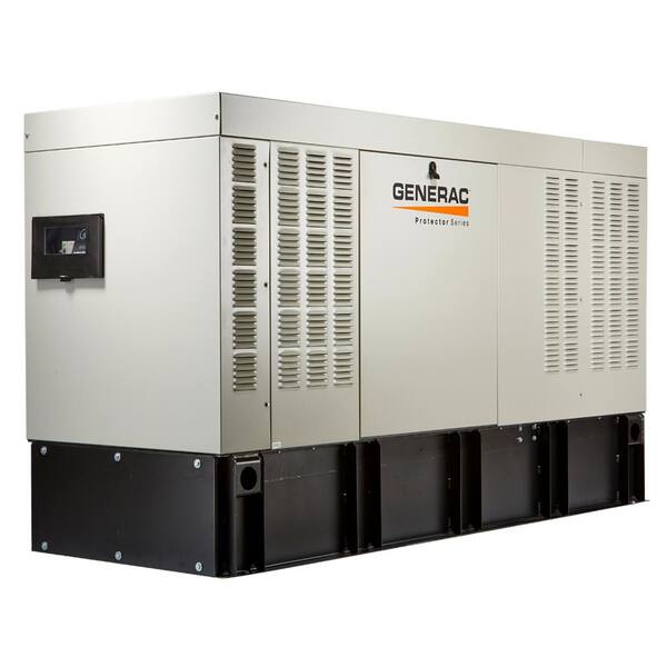 Generac Protector Series 30,000 Watt Liquid Cooled Automatic Standby Diesel Generator 120-Volt/240-Volt 3-Phase