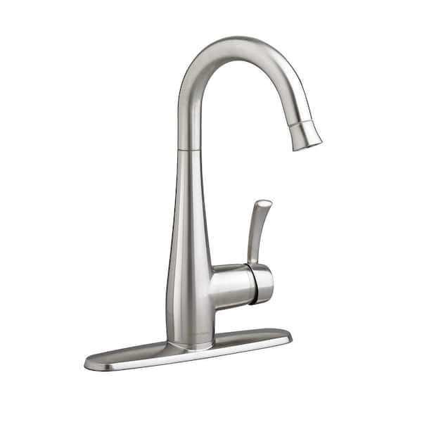 American Standard Quince Single-Handle Bar Faucet in Stainless Steel