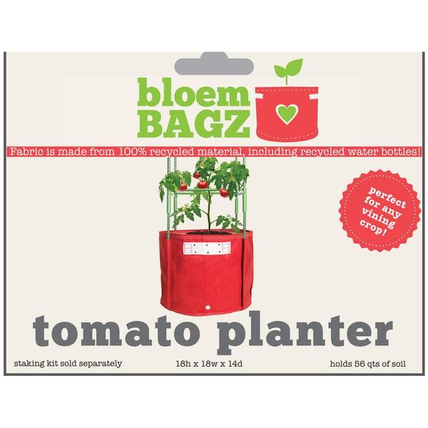 Bloem BloemBagz Tomato Vegetable Planter Grow Bag 15 Gallon Union Red