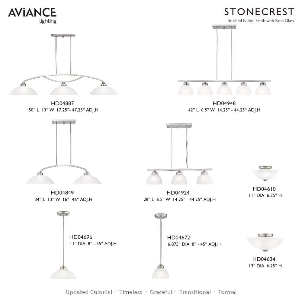 Somerset Sleek Brushed Nickel LED Bowl Flush Mount Light