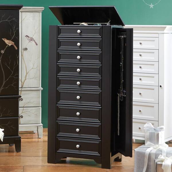 Home Depot Jewelry Armoire 51, Huge Jewelry Armoire
