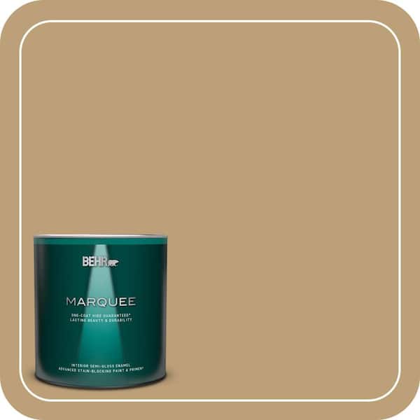 BEHR MARQUEE 1 qt. #320F-5 Mesa Semi-Gloss Enamel Interior Paint & Primer