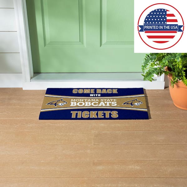 Evergreen 16 x 28 Inches Home is Where You Haunt It Door Mat | Non-Slip  Rubber Backing | Dirt catching Natural Coir | Indoor and Outdoor Home Decor