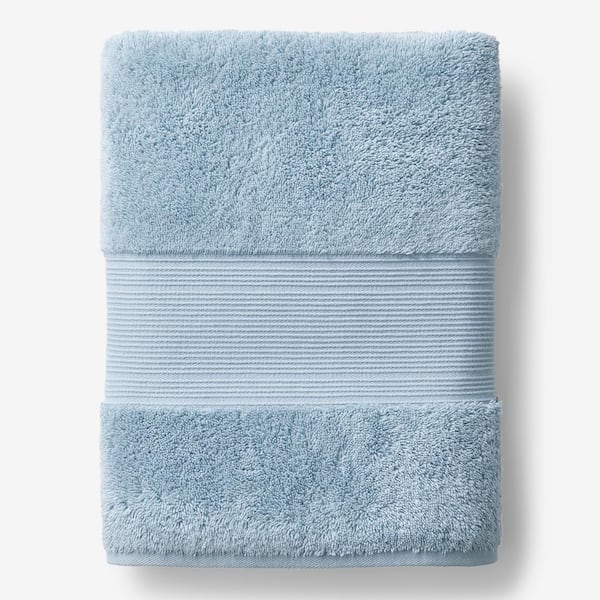 Legends Hotel Regal Blue Sky Solid Egyptian Cotton Bath Sheet