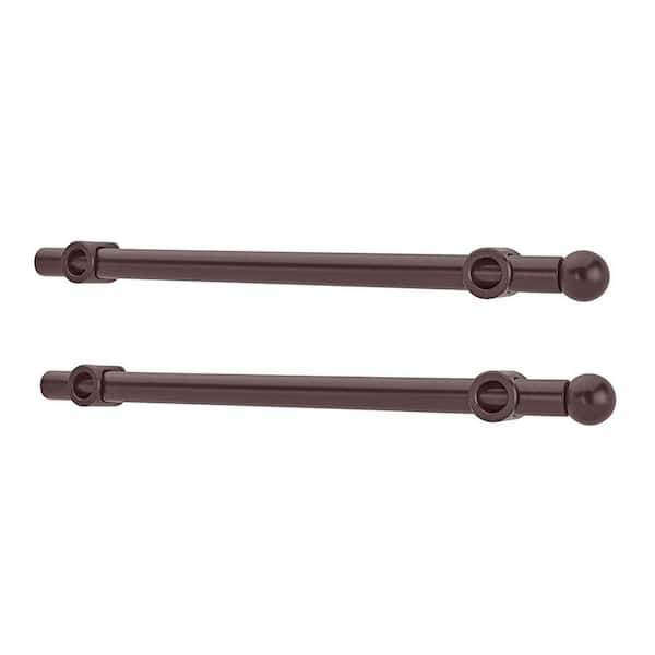 Rev-A-Shelf 14 in. Oil Rubbed Valet Rod Designer Series for Closet (2-Pack)