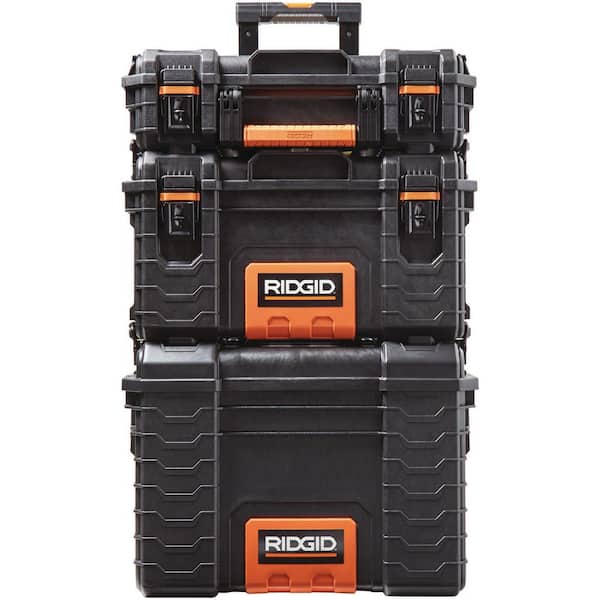 Ridgid 22 In Pro Tool Box Black 221733 The Home Depot