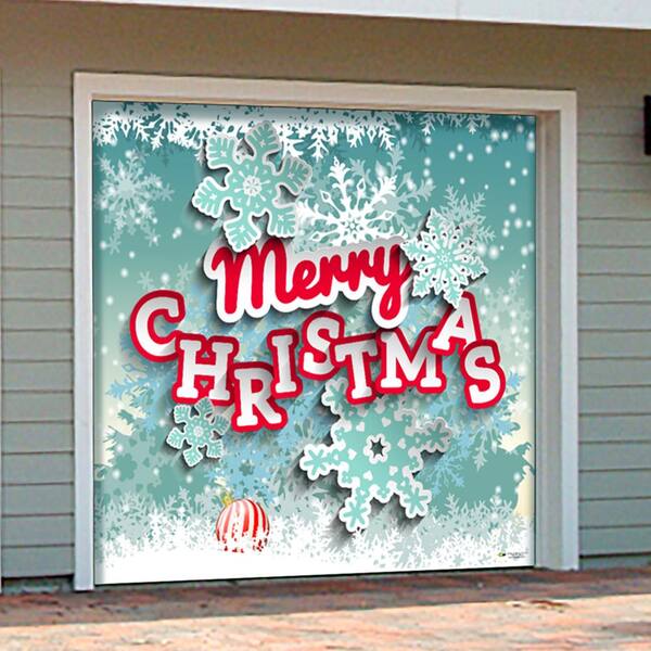 My Door Decor 7 Ft X 8 Ft Merry Christmas Cut Paper Holiday Garage Door Decor Mural For Single Car Garage 285903xmas 001 The Home Depot My Door Decor 7 Ft X 8 Ft Merry Christmas Cut Paper Holiday Garage Door Decor Mural For Single Car Garage 285903xmas 001 The Home Depot