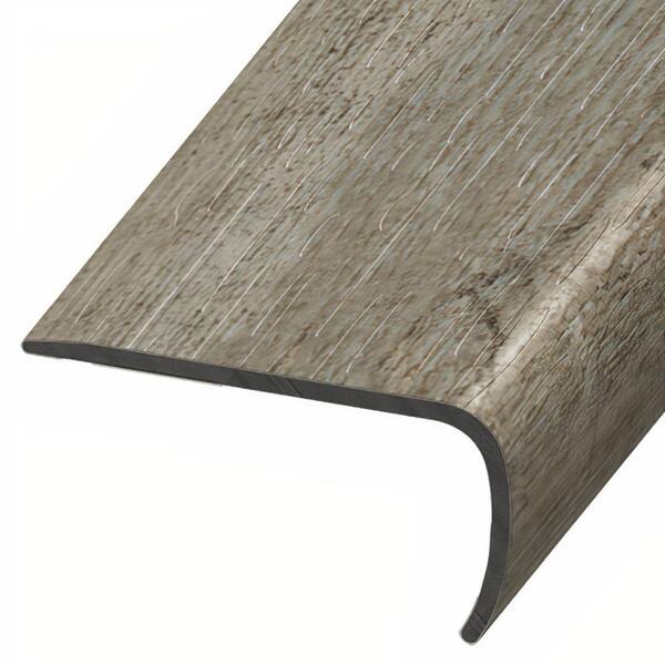 ASPEN FLOORING Waverly 1 in. Thick x 2 in. Width x 94 in. Length Rigid Core Stair Nosing Vinyl Molding
