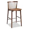 Poly and Bark Ligna Counter Stool in Walnut DI-704-WAL - The Home Depot