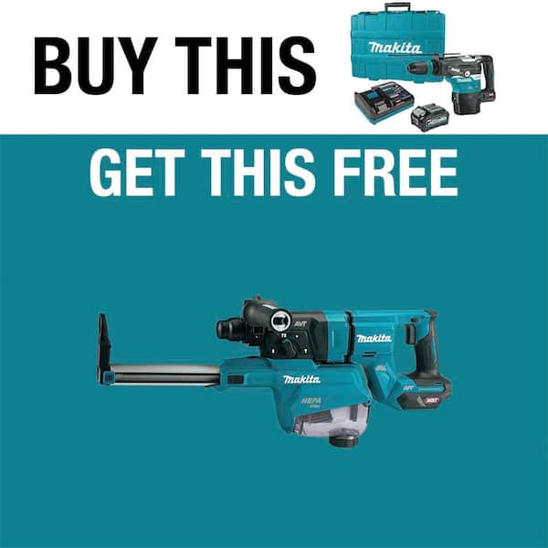 Makita 40V Max XGT Brushless Cordless 1-9/16 in. AVT Rotary Hammer