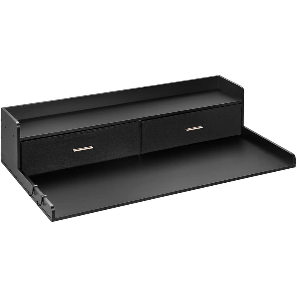 Washer Dryer Countertop 54 in. x 27 in. Laminate Countertop in Polished with Black Standard Edge for Laundry Room price history on PriceWatchPro