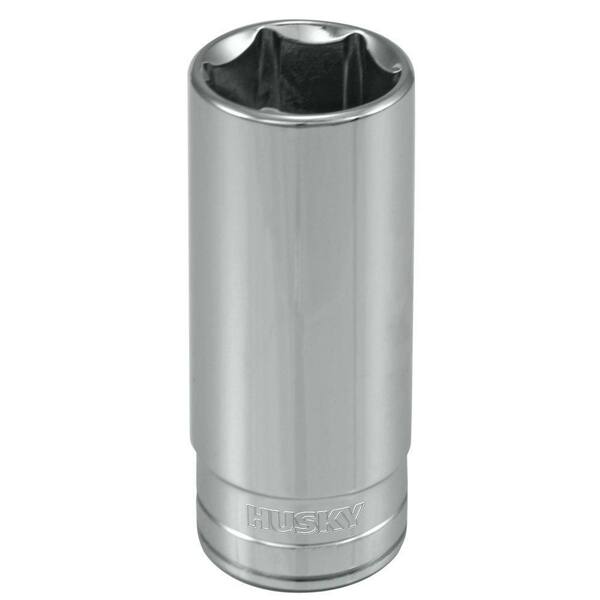 Husky 3 8 In Drive 7 8 In 6 Point Sae Deep Socket H3d6pdp78 The Home Depot