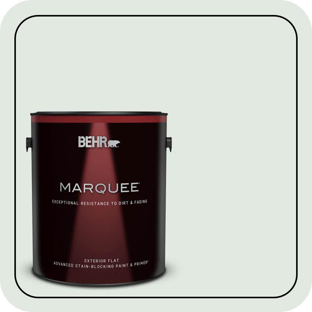 1 gal. #PPL-56 Winter Veil Flat Exterior Paint & Primer price history on PriceWatchPro