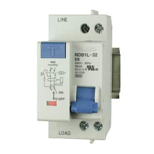 16 Amp 240Vac 1-Pole GFCI Circuit Breaker DIN Rail Mount