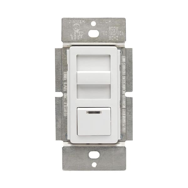 5 Amp Decora IllumaTech Single Pole Step Fan Speed Control with Preset Button, White/ Ivory/ Light Almond IPF05-1LZ