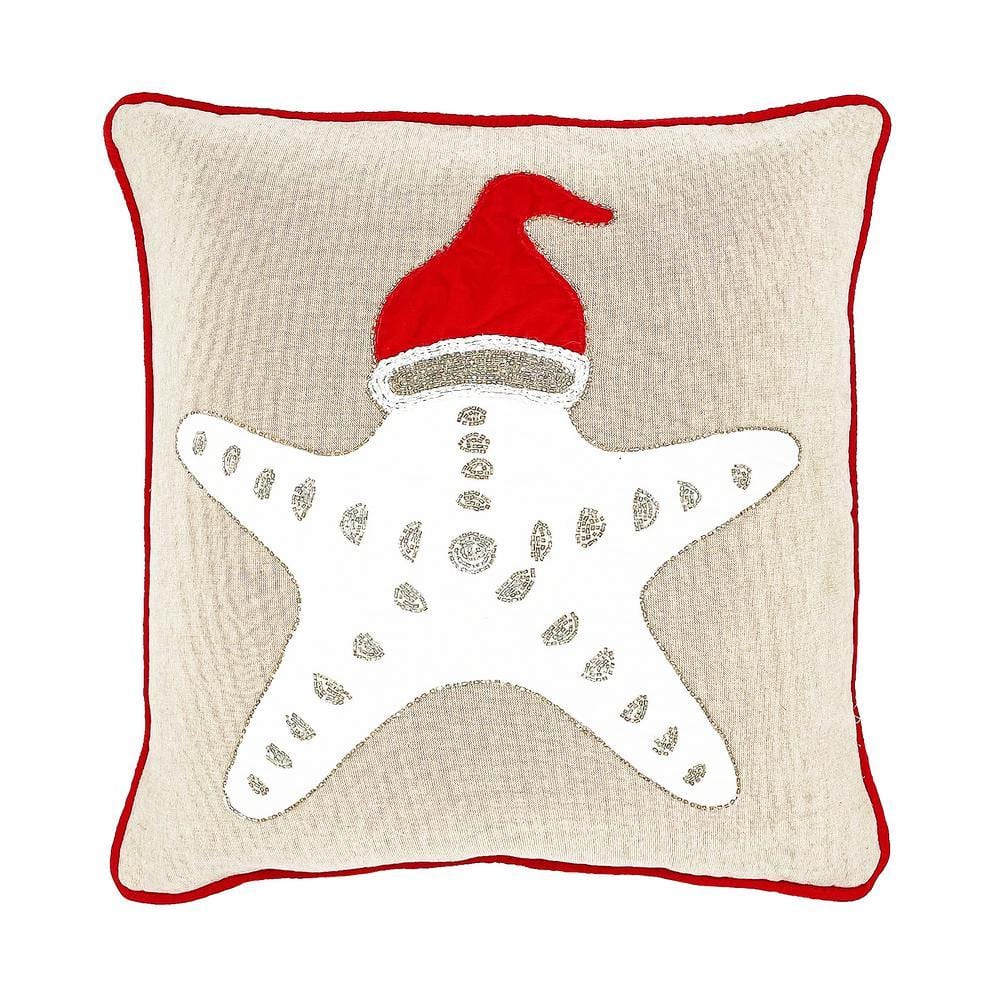 18 in. x 18 in. Christmas Starfish Pillow price history on PriceWatchPro