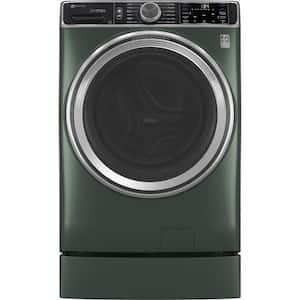 28 in. Wide Laundry Pedestal Riser with 7 in. Height in Jade Green