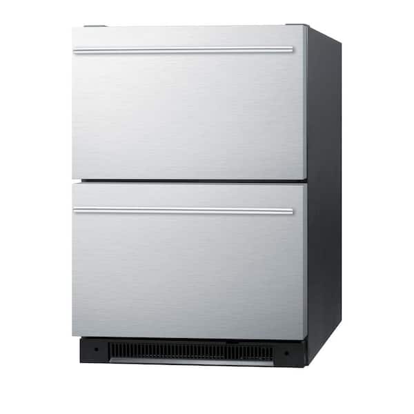 Summit Appliance 5.4 cu. ft. Mini Refrigerator in Stainless Steel