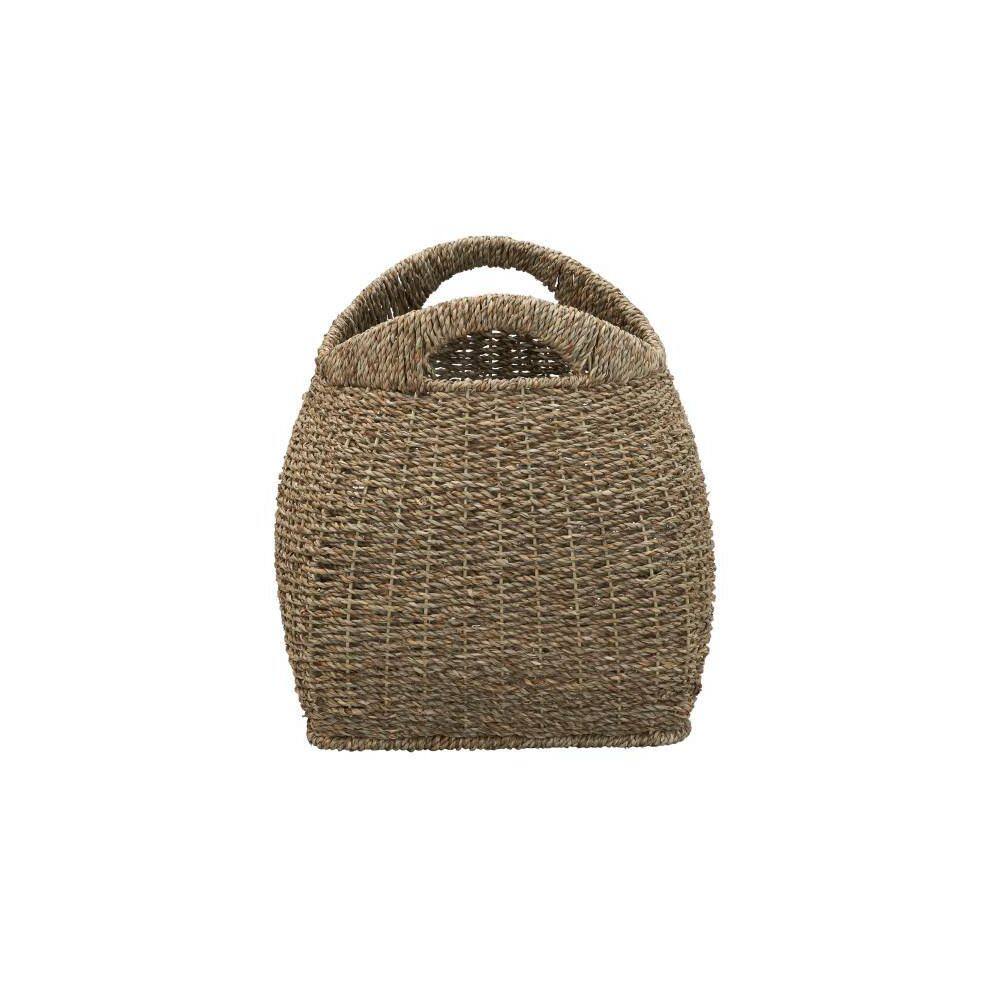 Natural Seagrass Storage Basket with Handles
