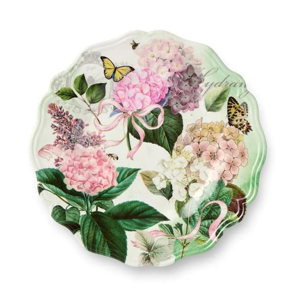 Certified International Garden Path Melamine Salad Plate (Set of 4)