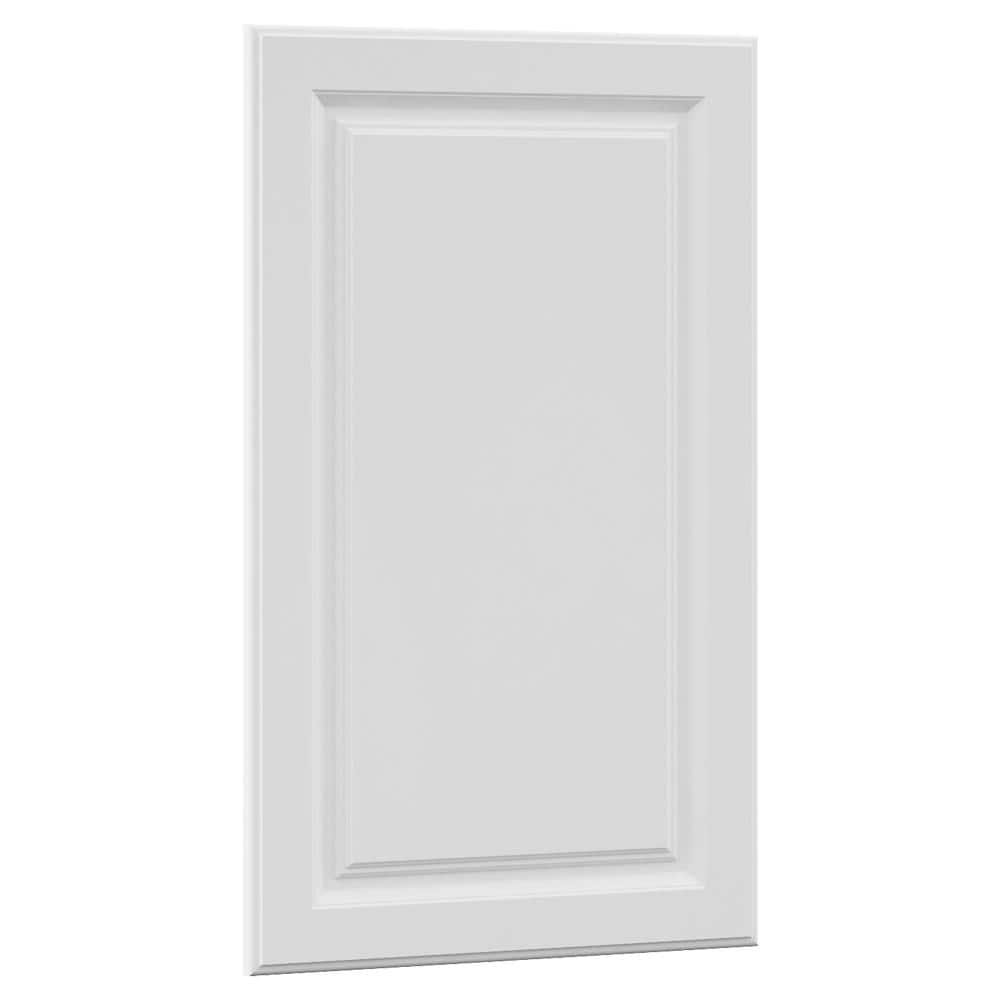 Hampton Bay 0.71x29.37x17.50 in. Hampton Island Decorative End Panel in Satin White