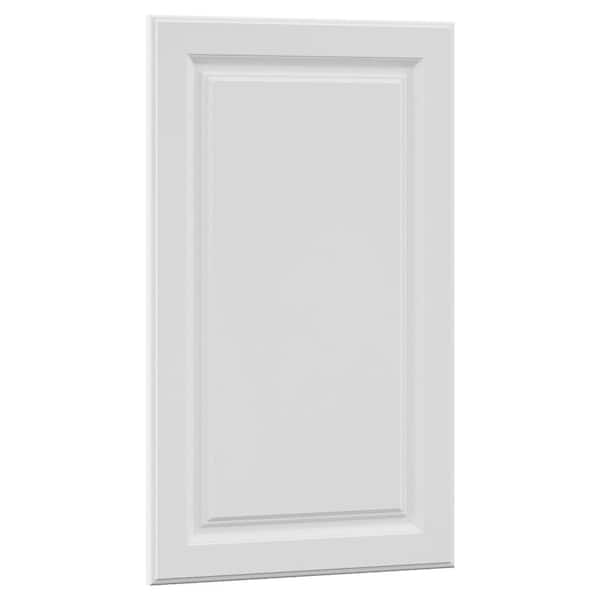 Hampton Bay Hampton 17.5 in. W x 29.37 in. H Island Decorative End Panel in Satin White