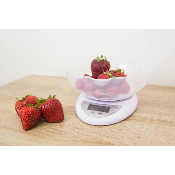 J&V Textiles Digital Kitchen Food Scale for Baking and Cooking 8412