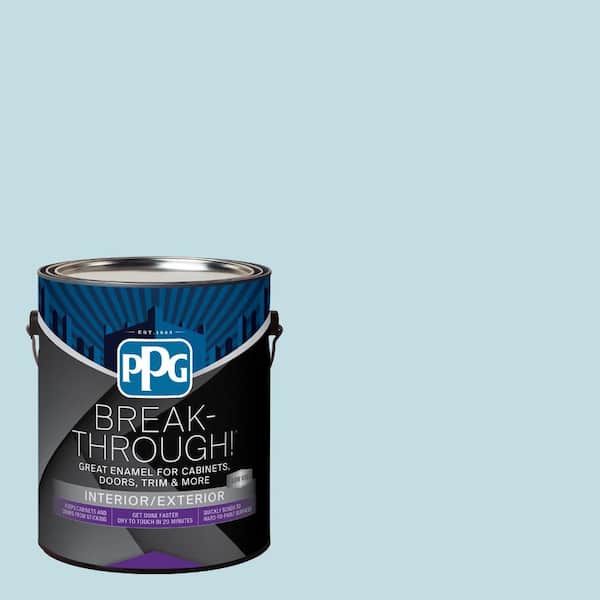 Break-Through! 1 gal. PPG1235-3 Galactica Semi-Gloss Door, Trim & Cabinet Paint