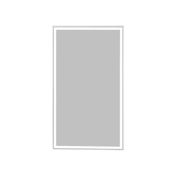 Unbranded 32 in. W x 24 in. H Rectangle Framless Mirror Wall Mirror Bathroom Vanity Mirror