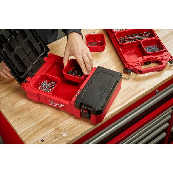Milwaukee - M12 12V Lithium-Ion Cordless PACKOUT Flood Light w/USB Charging and M12 XC 4.0 Ah Battery Pack