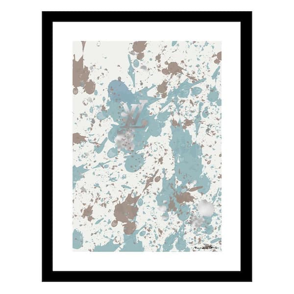 VENICE BEACH Collections Fashion Abstract Design by Fairchild Paris Framed Graphic Print Abstract Poster Art Print 18 in. x 14 in.