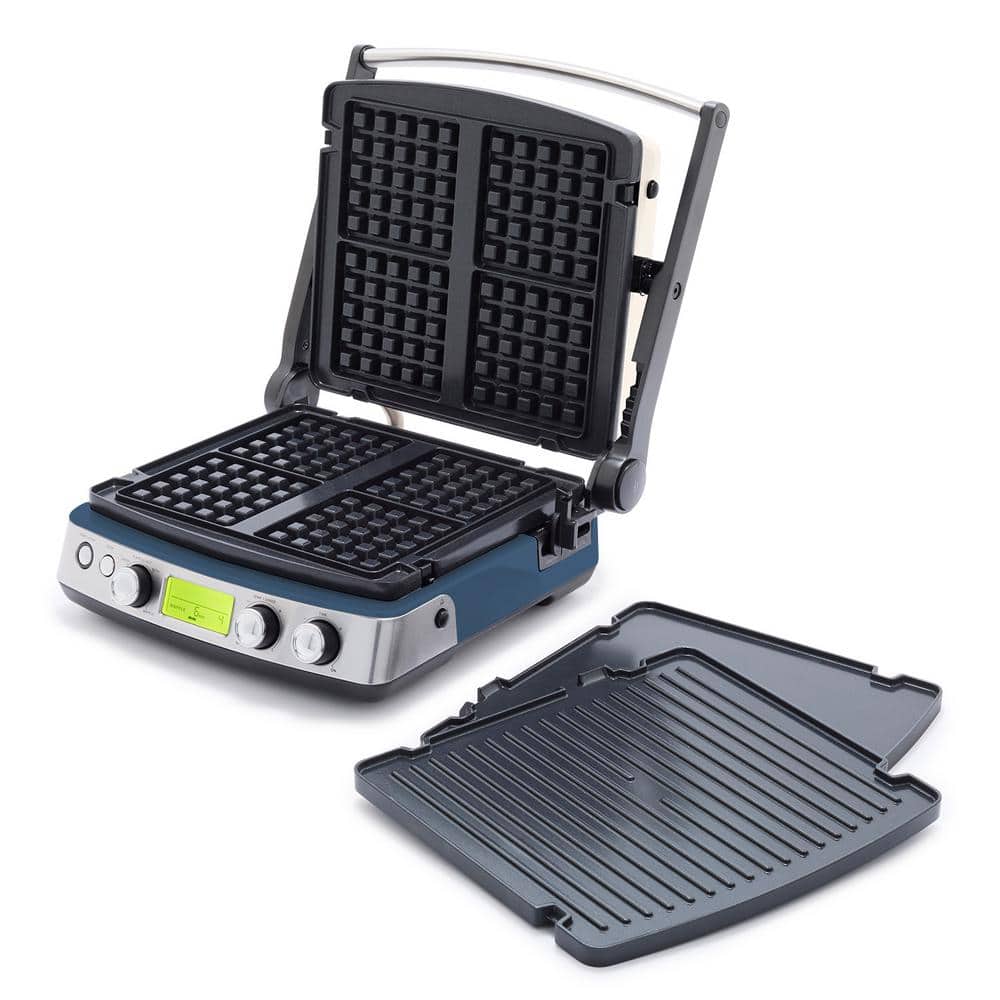 Elite 7-in-1 Multi-Function Contact Grill & Griddle in Oxford Blue