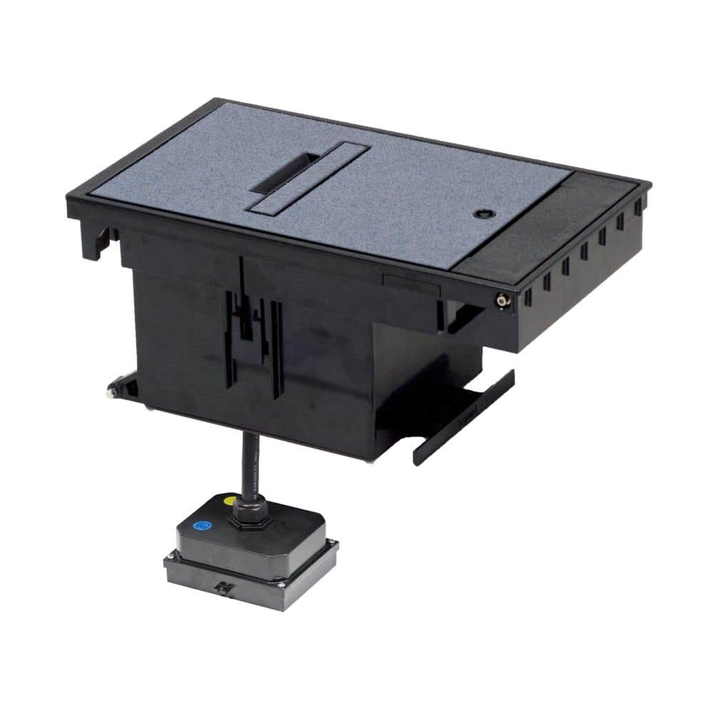 Wiremold 2-Gang Gray Outdoor Ground Box Assembly, 20 Amp Duplex Receptacles price history on PriceWatchPro