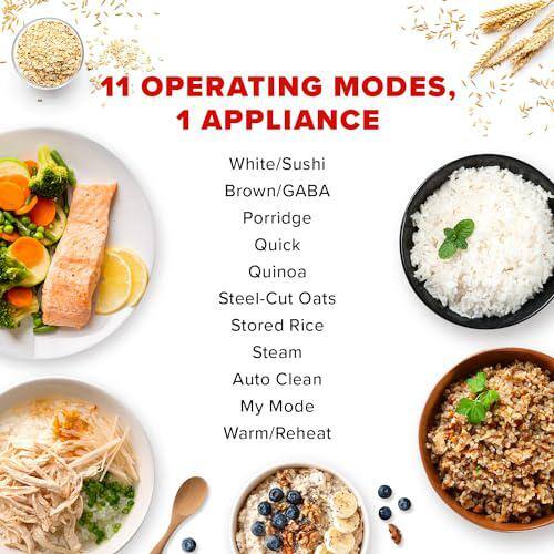 CUCKOO 6-Cup White Micom Rice Cooker with Nonstick Inner Pot