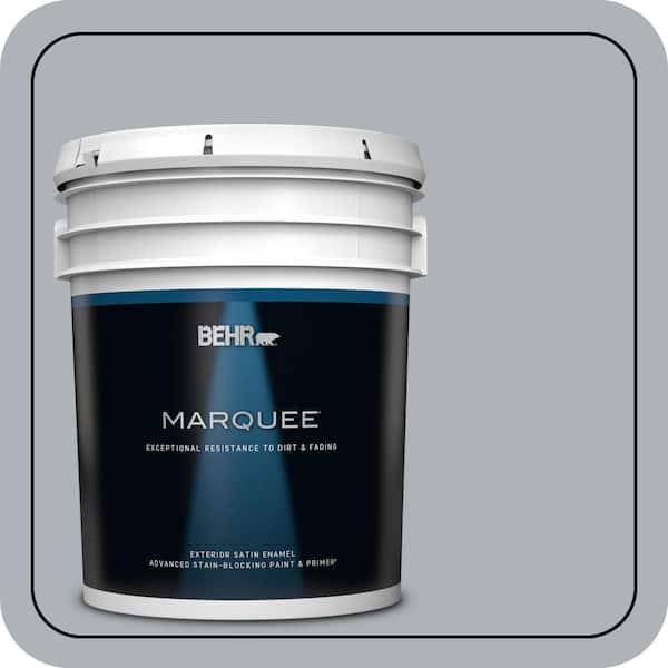 BEHR MARQUEE 5 gal. #N510-3 Stargazer Satin Enamel Exterior Paint & Primer