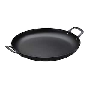 15 in. Griddle Pan - Round - Carbon Steel