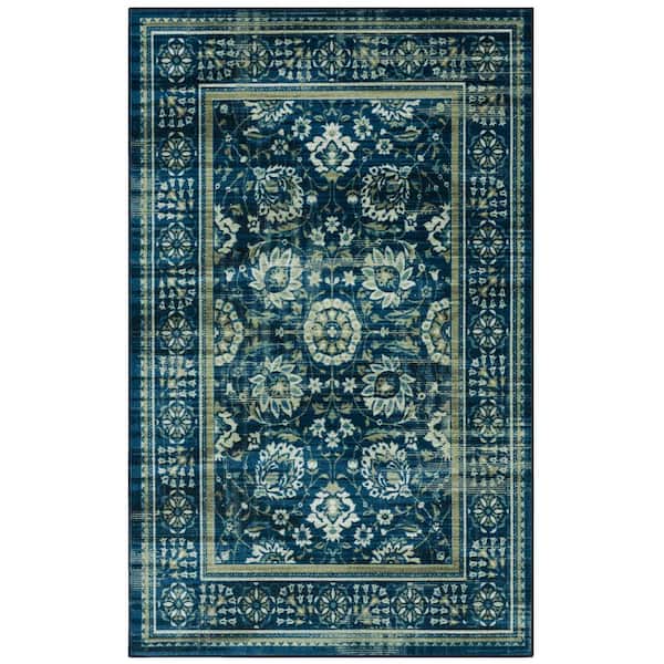 Mohawk Home Oswaldo Navy 10 ft. x 14 ft. Oriental Area Rug