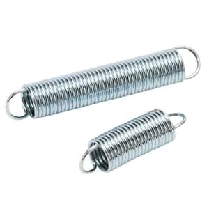 7/16 in. x 1-1/2 in. and 7/16 in. x 2-1/2 in. Zinc-Plated Extension Spring (4-pack)