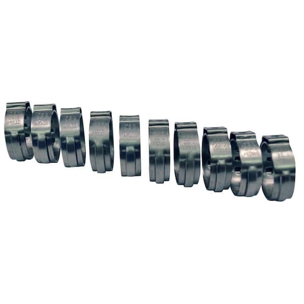 Apollo 3/4 in. Stainless Steel PEX-B Barb Pinch Clamp (10
