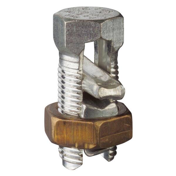 1/0-1/0 Max Run To Max Tap 385inlb Torque Dual Rate For Copper and Aluminum Conductors 1/0-14 Max Run To Min Tap 2-14 Min Run To Min Tap 4-4 Min Equal Tap and Run Morris Products 90418 Split Bolt Connector With Spacer 2/0 AWG