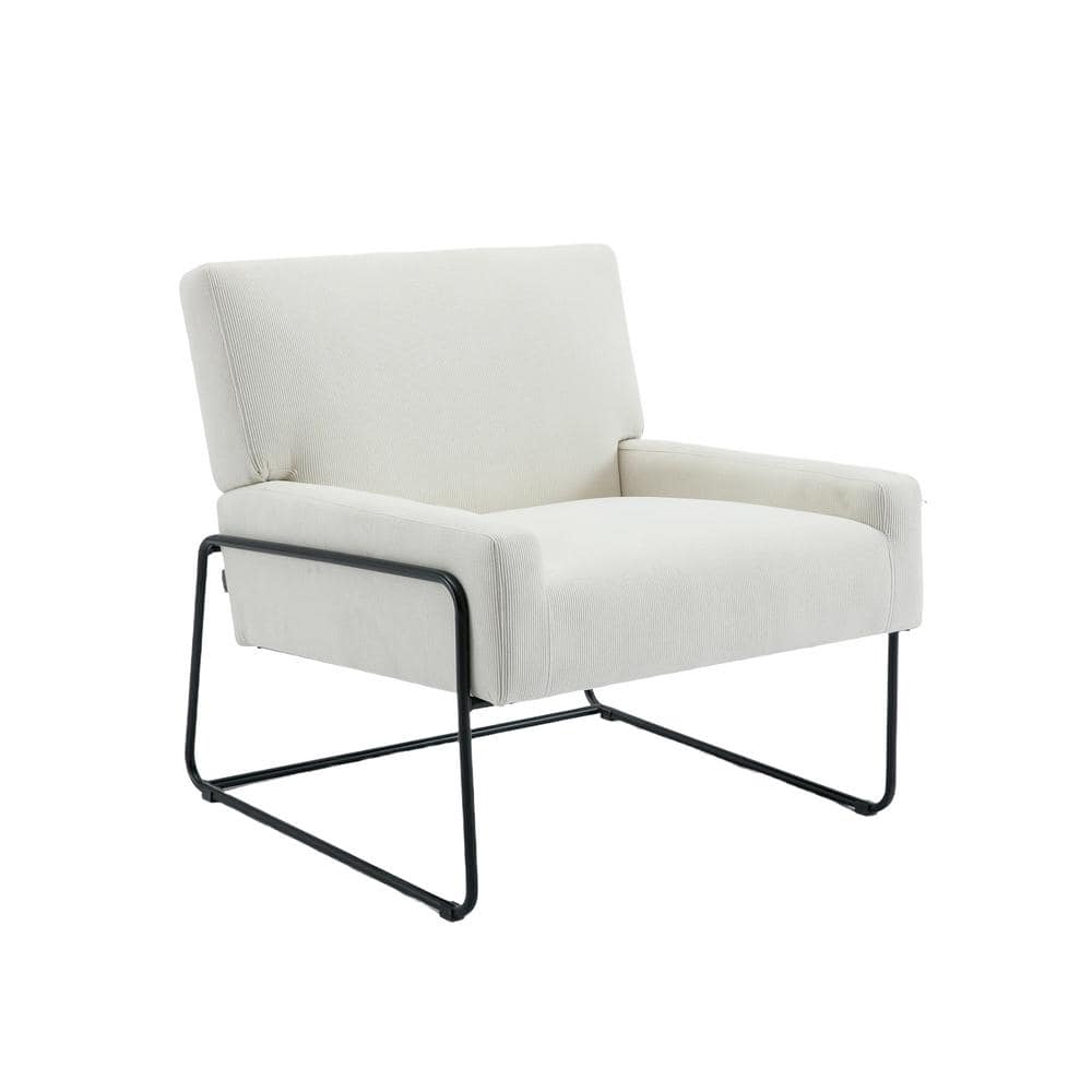 Armchair DKD Home Decor 73 x 74 x 113 cm Silver Beige Steel