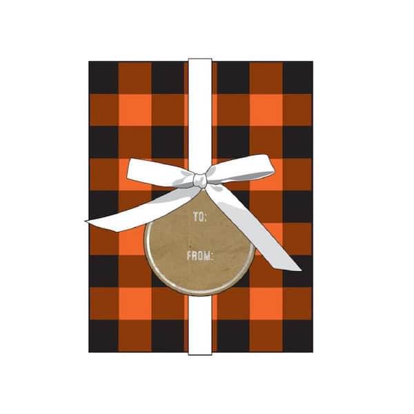 Buffalo Plaid Universal Gift Card Holder Box