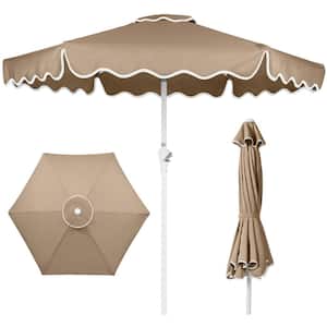 Best Choice Products 7.5 ft. Steel Market Patio Umbrella in
