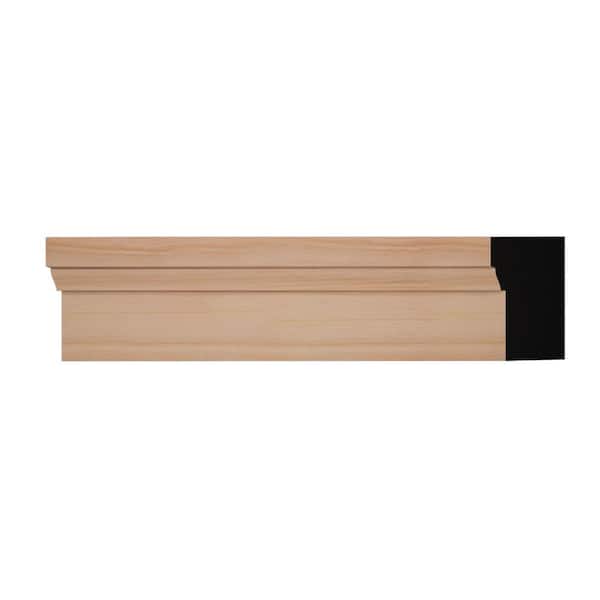 Ekena Millwork WM180 1.25 in. D x 2 in. W x 6 in. L Wood (Cherry) Casing Sample