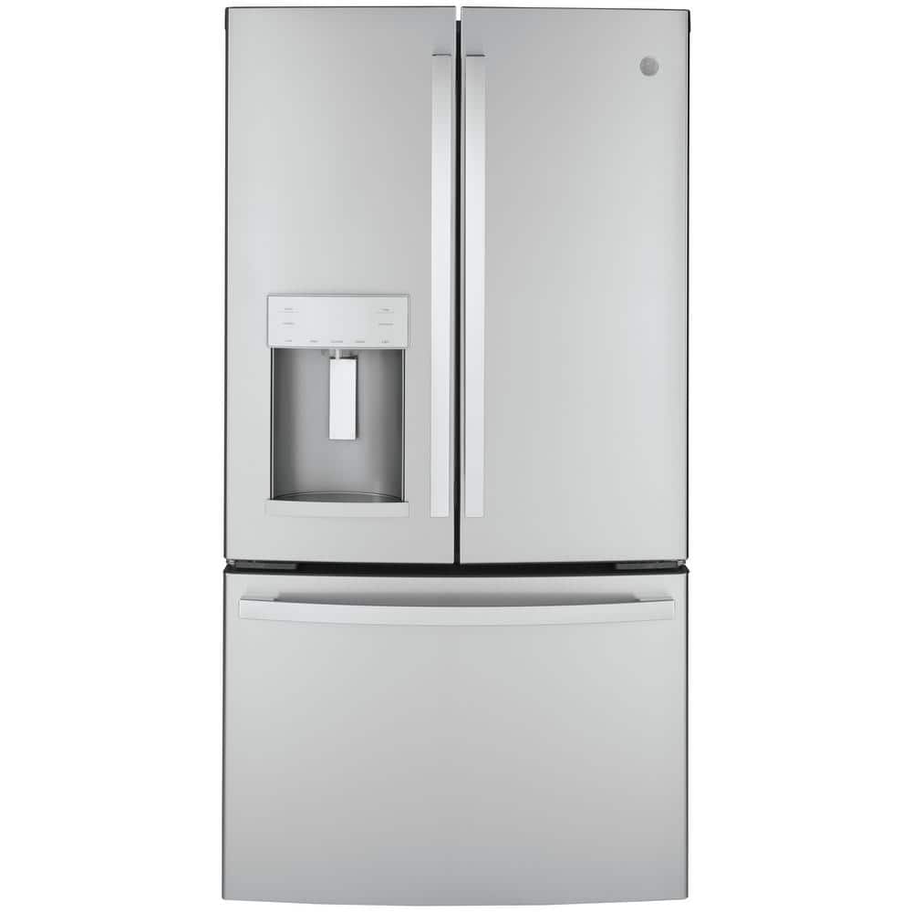 Stainless Steel 22.1 Cu. Ft. French Door Refrigerator with Ice Maker