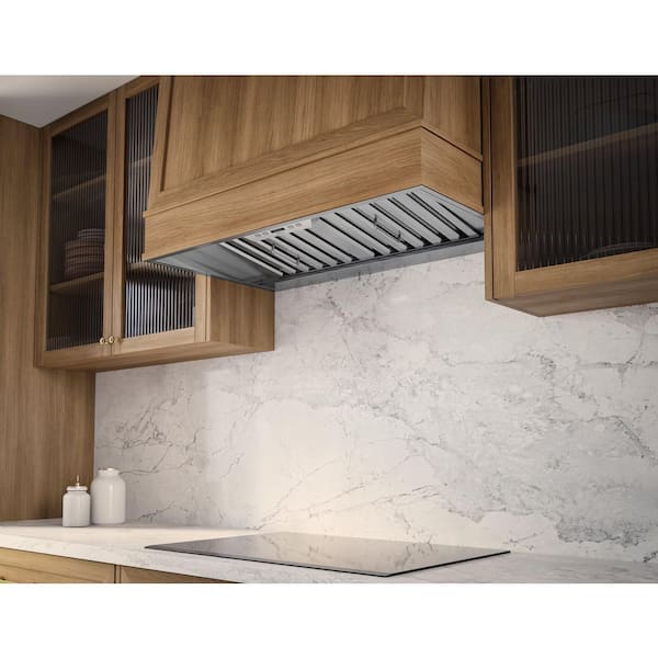Zephyr Monsoon I 48 in. 650 CFM Ducted Insert Mount Range Hood